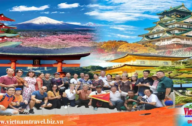 Ngày 1: ĐÊM 1: TP. HCM – KANSAI (NGHỈ ĐÊM TRÊN MÁY BAY)