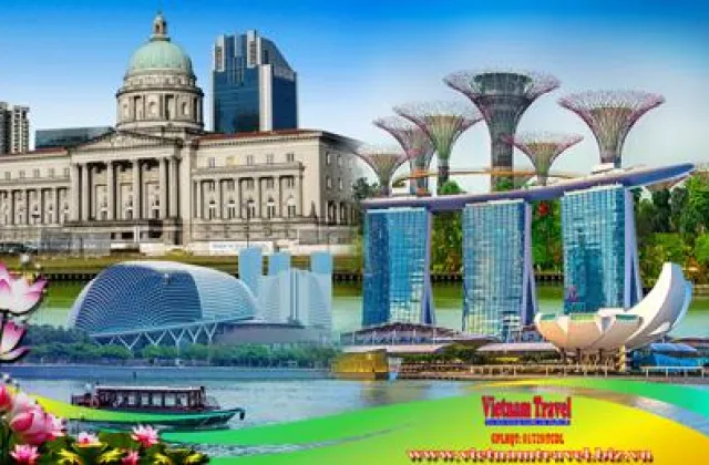 Ngày 1: TP.HCM – SINGAPORE (ĂN TRƯA NHẸ, TỐI)