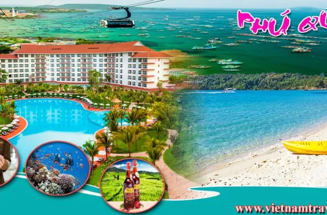 Ngày 1: HÀ NỘI - ĐẢO NGỌC PHÚ QUỐC - GRAND WORLD ( ĂN TRƯA, TỐI)