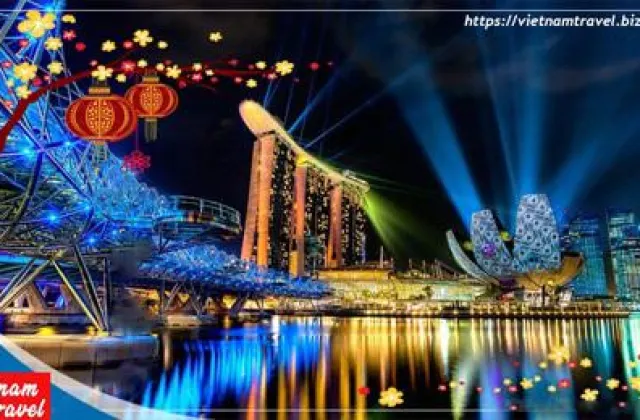 Day 1: HO CHI MINH CITY – SINGAPORE (LlGHT LUNCH MEAL, DINNER)