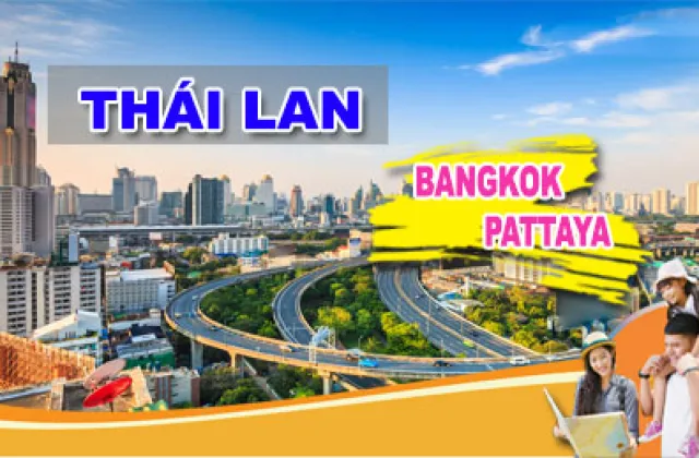Ngày 1: TP. HCM – BANGKOK – PATTAYA  (ĂN TRƯA COUPON, ĂN TỐI)