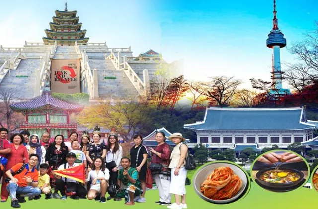 Ngày 1: ĐÊM 1: TP. HCM – SEOUL (NGHỈ ĐÊM TRÊN MÁY BAY)
