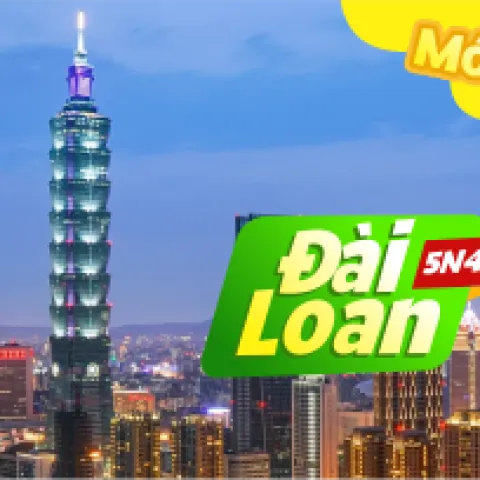 Hà Nội - Đài Loan  - Đài Bắc - Đài Trung - Cao Hùng  5 Ngày 4 Đêm
