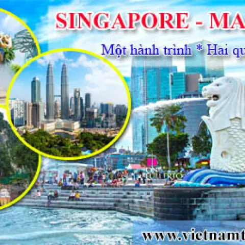 Hồ Chí Minh - Singapore - Malaysia 5 Ngày 4 Đêm, Khách Sạn 4 Sao, Bay Vietnam Airlines
