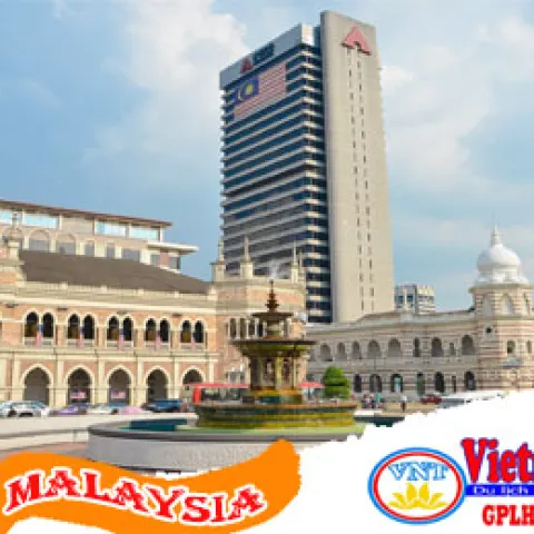 Hà Nội - Singapore - Malaysia 5 Ngày, Siêu Khuyến Mại, Khách Sạn 3 sao