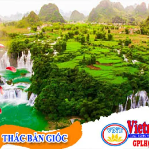 Khám phá Vịnh Hạ Long - Cao Bằng - Pác Pó - Thác Bản Giốc - Động Ngườm Ngao - Núi Mắt Thần - Hồ Ba Bể 4 Ngày/ 3 Đêm