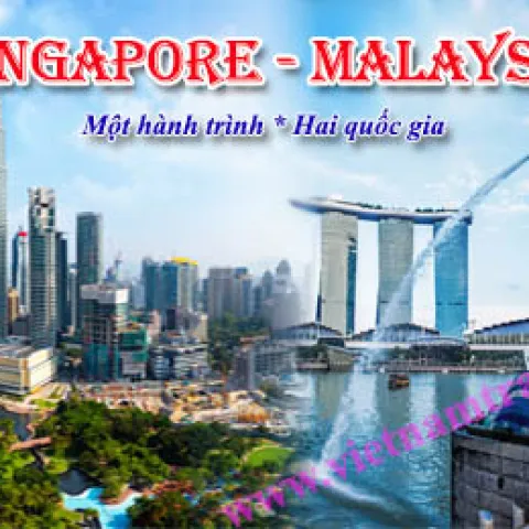 Ho Chi Minh City - Singapore - Malaysia 5 Days 4 Nights, Departure Every Wednesday