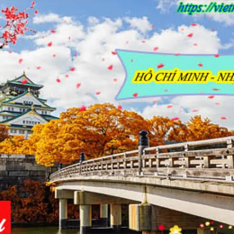Hồ Chí Minh - Osaka - Kyoto - Phú Sỹ - Tokyo - Narita 5 Ngày 5 Đêm, VietnamAirline, Giá Tốt