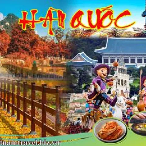 Hồ Chí Minh - Hàn Quốc - Seoul - Đảo Nami - Đại Học Nữ Ewha 6 Ngày 5 Đêm, Giá Tốt