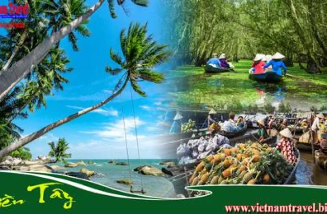 Ngày 1: SÀI GÒN – MỸ THO – CHÂU ĐỐC (ĂN SÁNG, TRƯA, TỐI)
