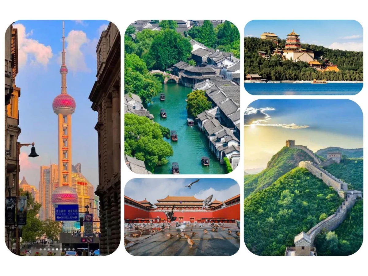 Ha Noi - Bac Kinh - Hang Chau - O Tran - Thuong Hai  7days 6 nights