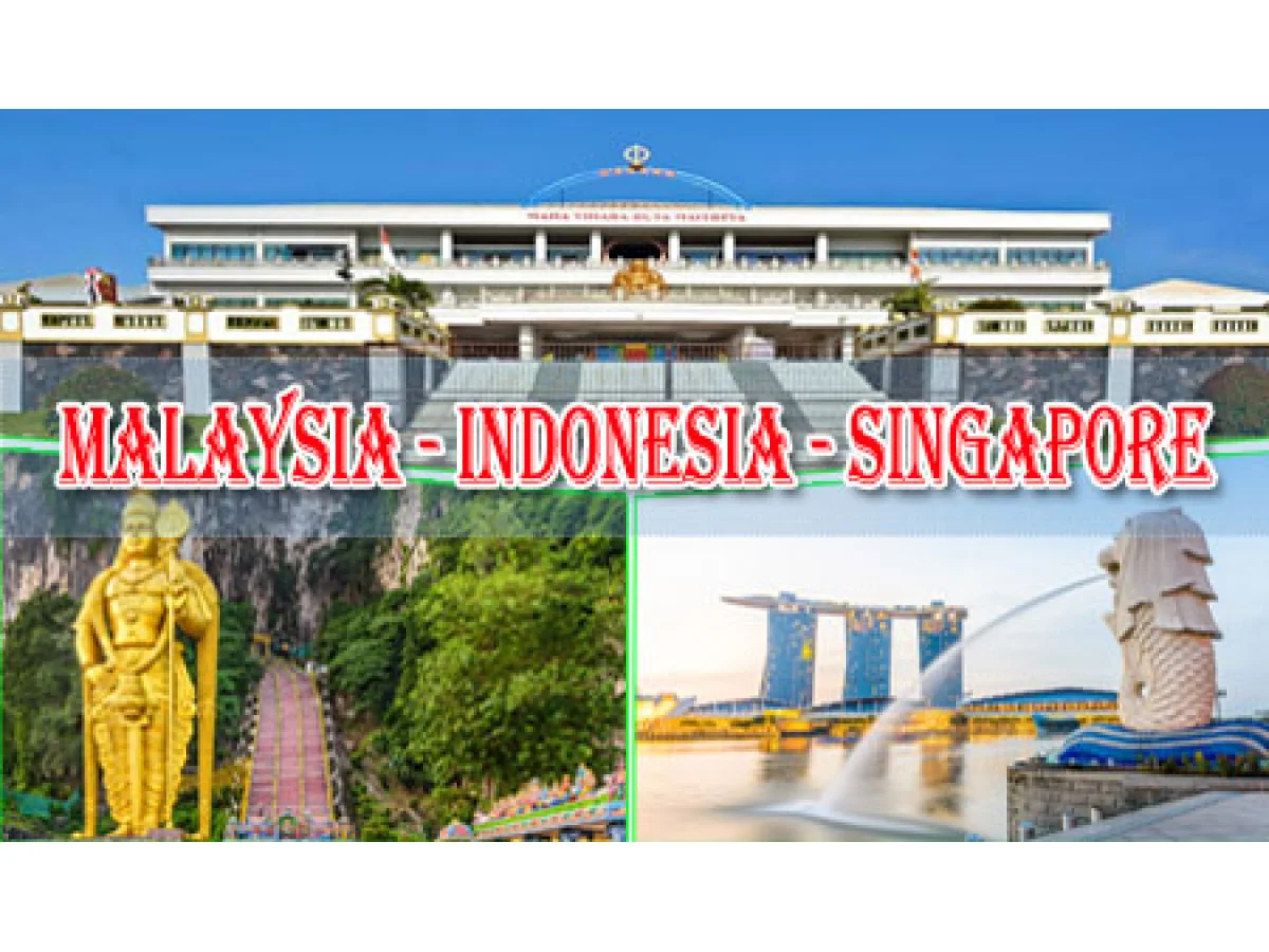Hồ Chí Minh - Singapore - Indonesia - Malaysia 6 Ngày 5 Đêm