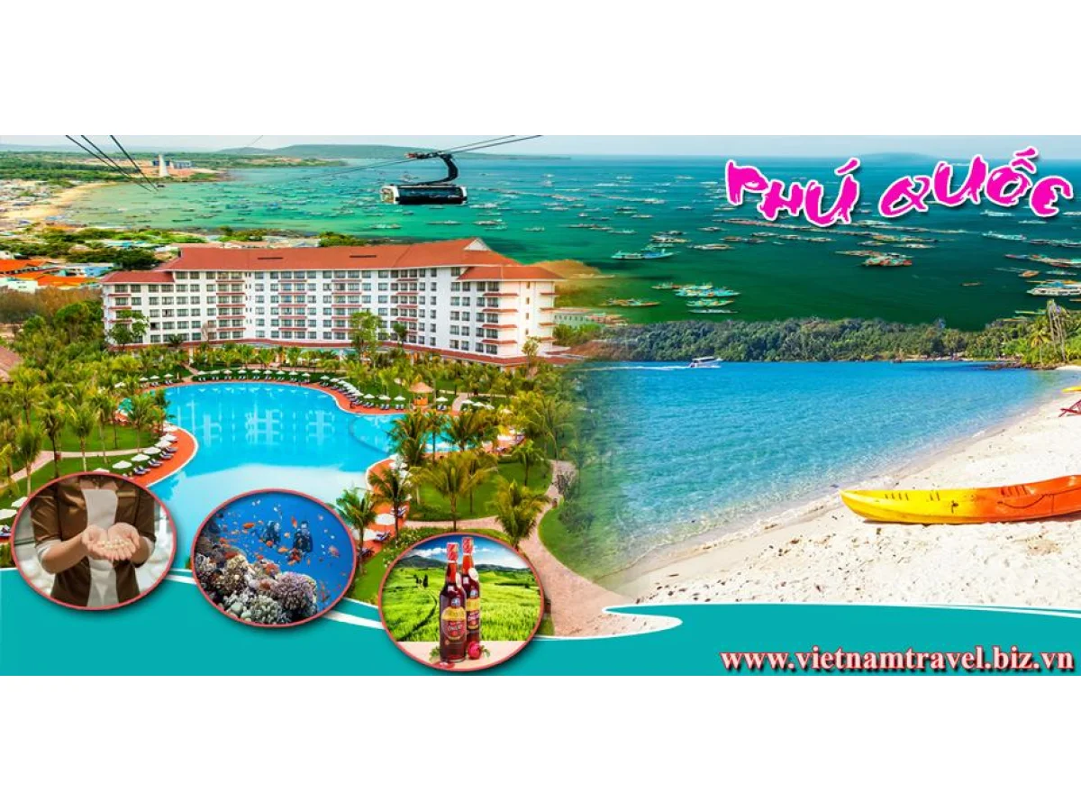 Hồ Chí Minh – Đảo Ngọc Phú Quốc – Câu Cá –Thành Phố Không Ngủ Grandworld 3 Ngày/ 2 Đêm, Khởi Hành Hàng Ngày
