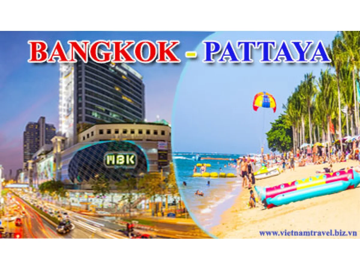 Hồ Chí Minh - Bangkok - Pattaya - Khu Du Lịch Suanthai - Buffet Du Thuyền 5 ngày 4 đêm, Bay Vietnam Airlines