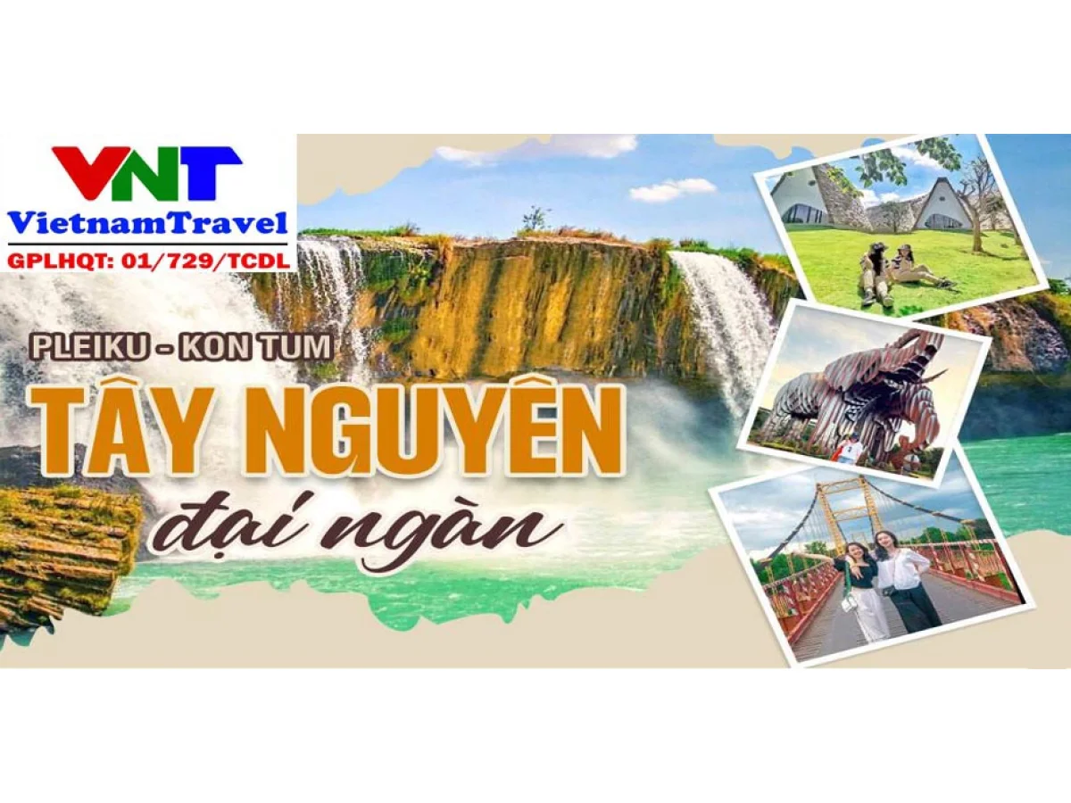 Ho Chi Minh City – Mang Den – Kon Tum – Gia Lai – Buon Ma Thuot – Ta Dung 3 Days/ 3 Nights