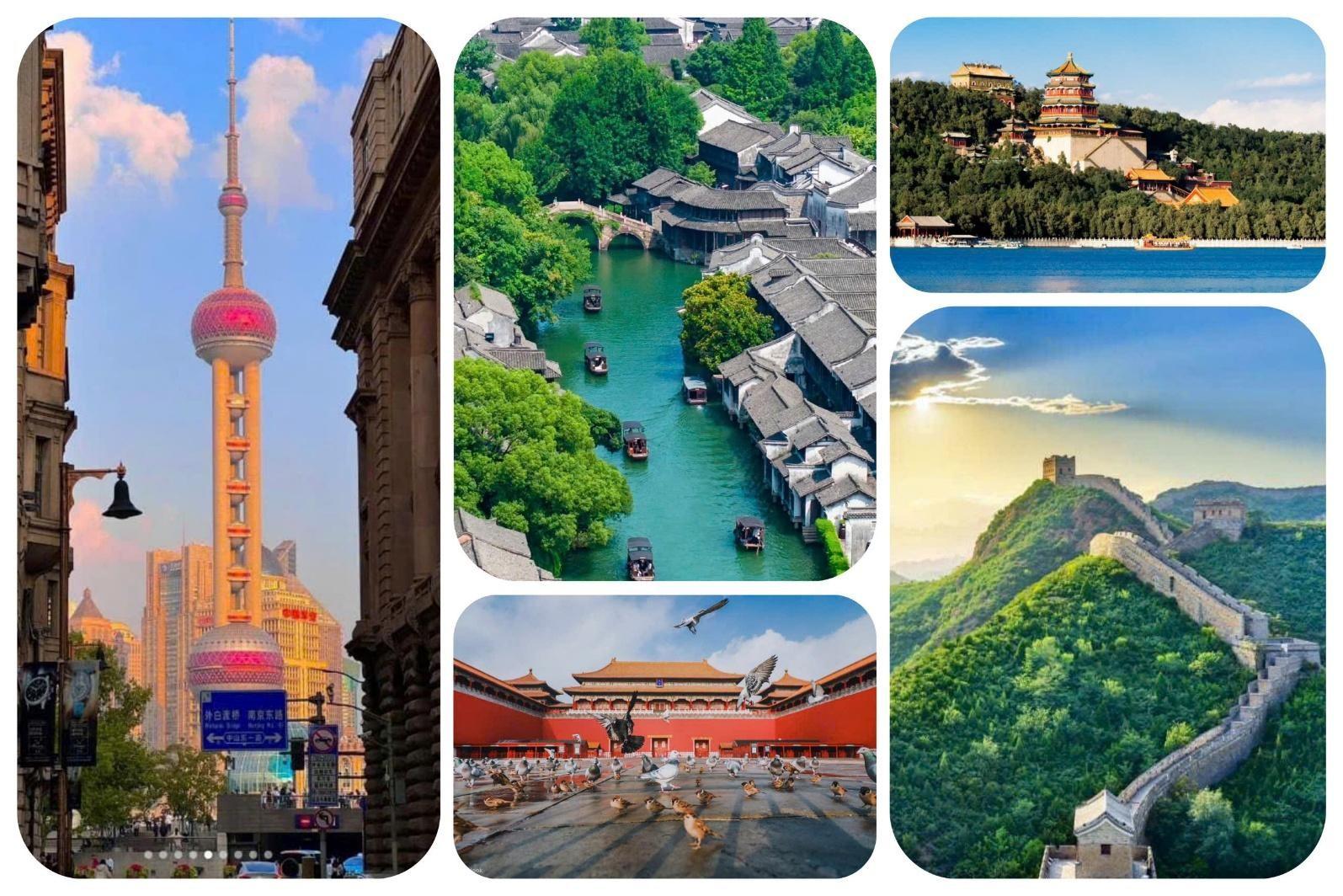 Hà Nội - Bắc Kinh - Hàng Châu - Ô Trấn - Thượng Hải 7 ngày 6 đêm, bay Vietnamairlines