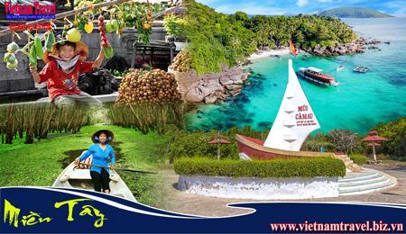 Hà Nội - Cần Thơ - Cà Mau - Miếu Bà Chúa Xứ - Rừng Chàm Trà Sư - Làng Du Lịch Mỹ Khánh 4 Ngày 3 Đêm