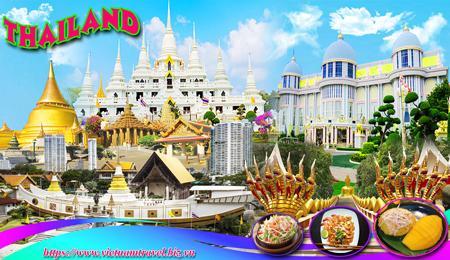 Hồ Chí Minh - Bangkok - Pattaya - Nong Nooch - Chocolate Ville, 5 Ngày 4 đêm, Vietravel Airlines
