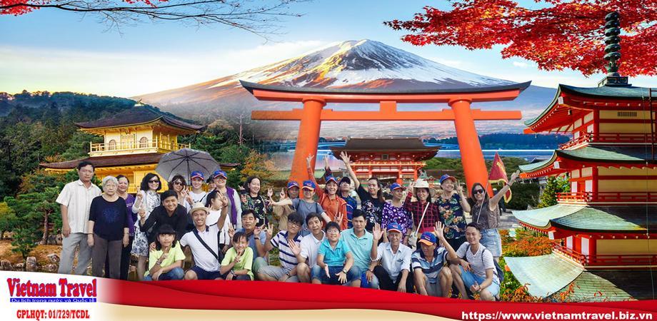 Hồ Chí Minh - Tokyo - Fuji - Phú Sĩ - Nagoya - Kyoto - Kobe - Osaka 6 Ngày 5 Đêm, KS 3-4 Sao