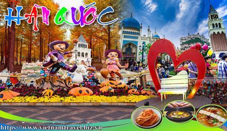Hồ Chí Minh - Busan - Gyeongju - Seoul - Đảo Nami 5 Ngày 5 Đêm, KS 3-4 sao, Giá Tốt