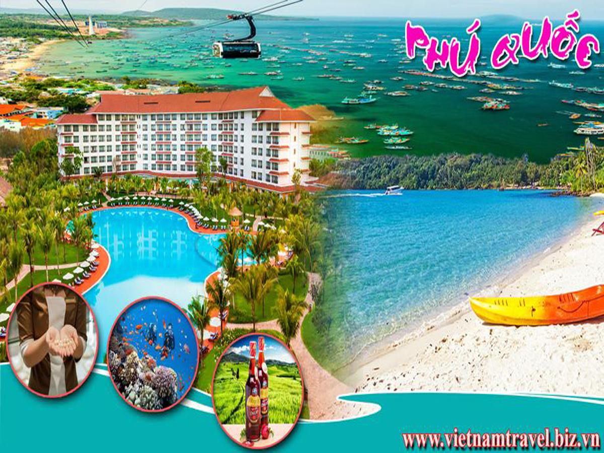 Hồ Chí Minh – Đảo Ngọc Phú Quốc – Câu Cá – Vinwonder – Safari – Thành Phố Không Ngủ Grandworld 4 Ngày/ 3 Đêm, Bao Gồm Vé Máy bay